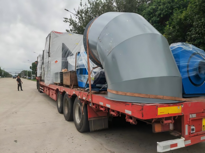 Từ một cuộc gặp gỡ tại một triển lãm để thực hiện hiệu quả: Giao hàng và lắp đặt các thiết bị Zeolite + Thể tích không khí 50.000 kW của Shanghai Huangsheng